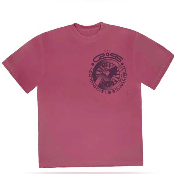 •NWT• Cactus Jack x Travis Scott Mauve (Washed Purple) Cross Tech tee • Men’s XL - Picture 2 of 7